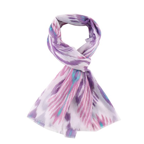 Peacock scarf- purple
