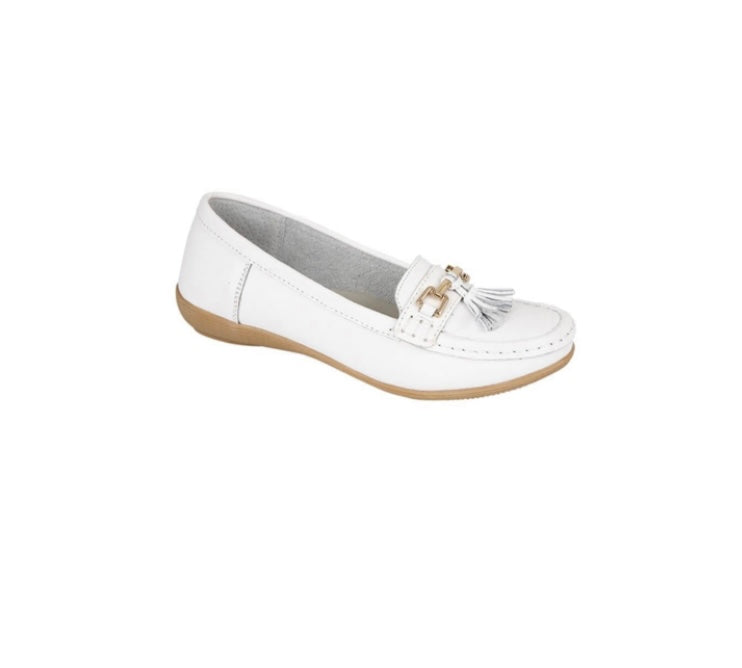 Nautical Loafers - White