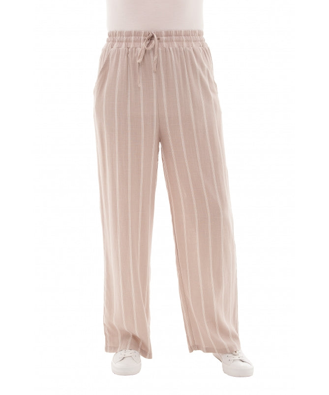 Pin Striped Linen Trousers