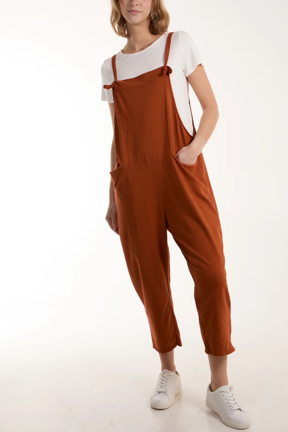 Jersey Cotton Dungarees