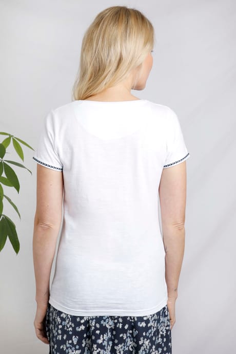 Teya Organic Cotton T-Shirt White